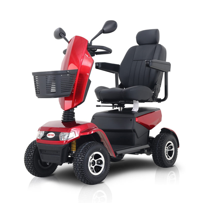 S70 Saiz Besar Skuter Mobiliti Elektrik 1000W 4 Roda untuk Orang Lama Perjalanan