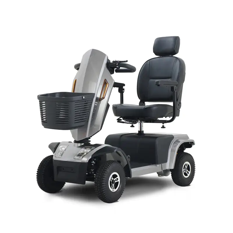 S25 Anti-Rollback 4 Wheel Disabled Mobiliti Handicapped Heavy Electric Scooter